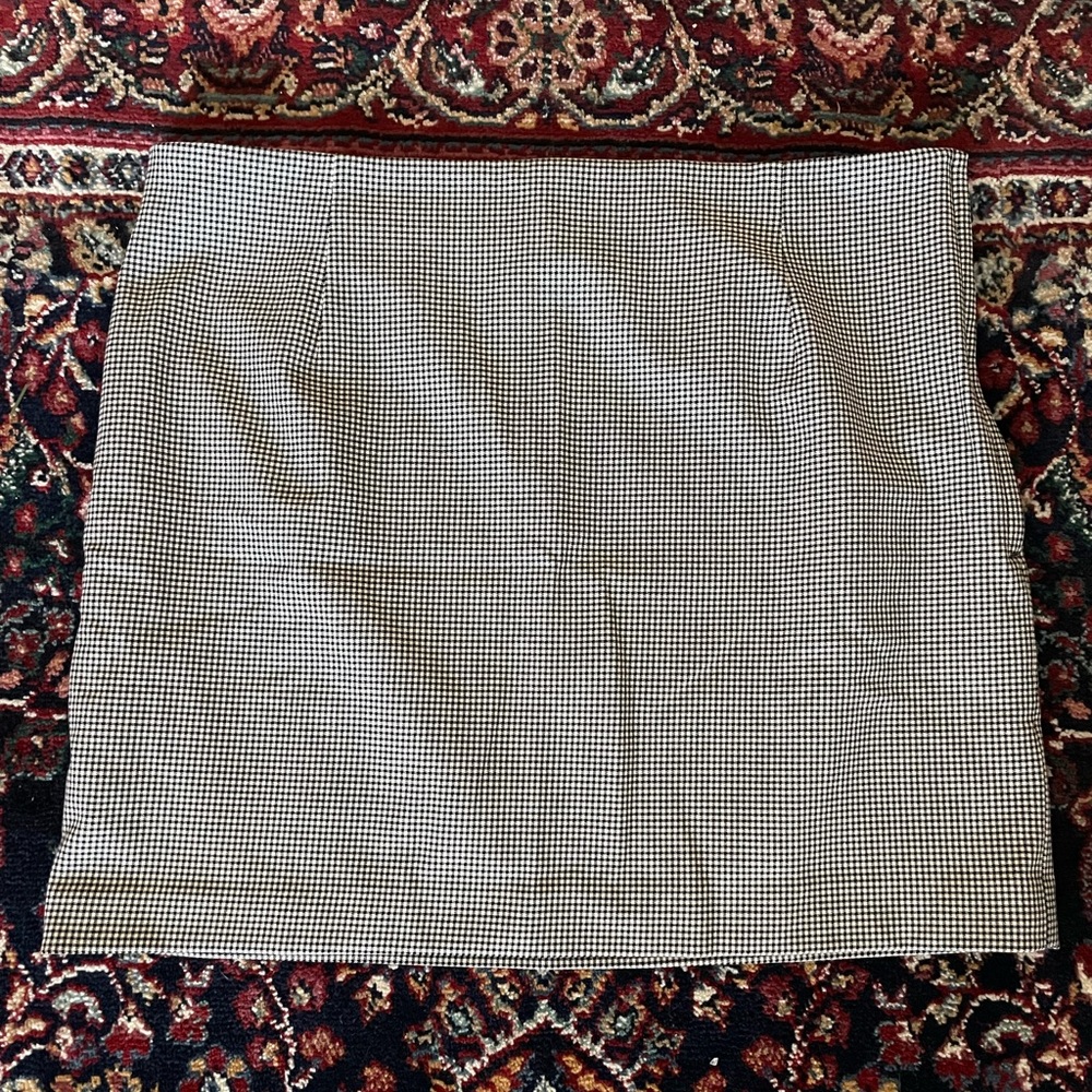 H&M Checkered Mini Skirt